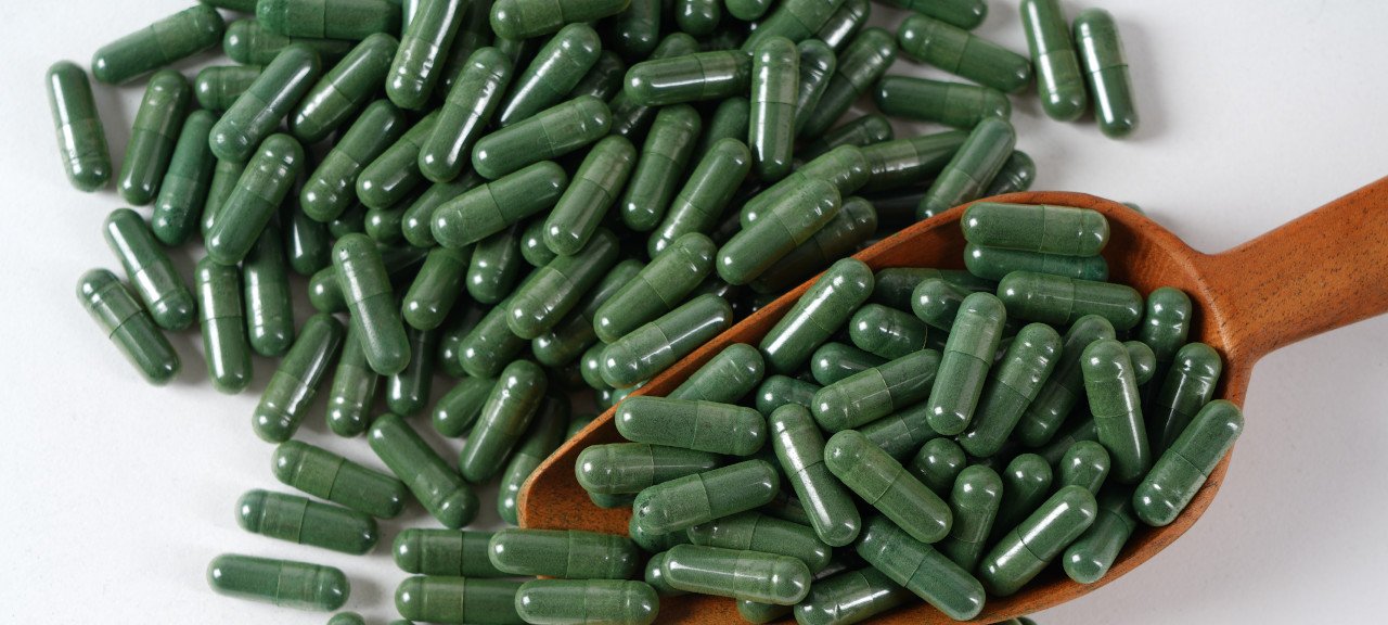 Spirulina tablets